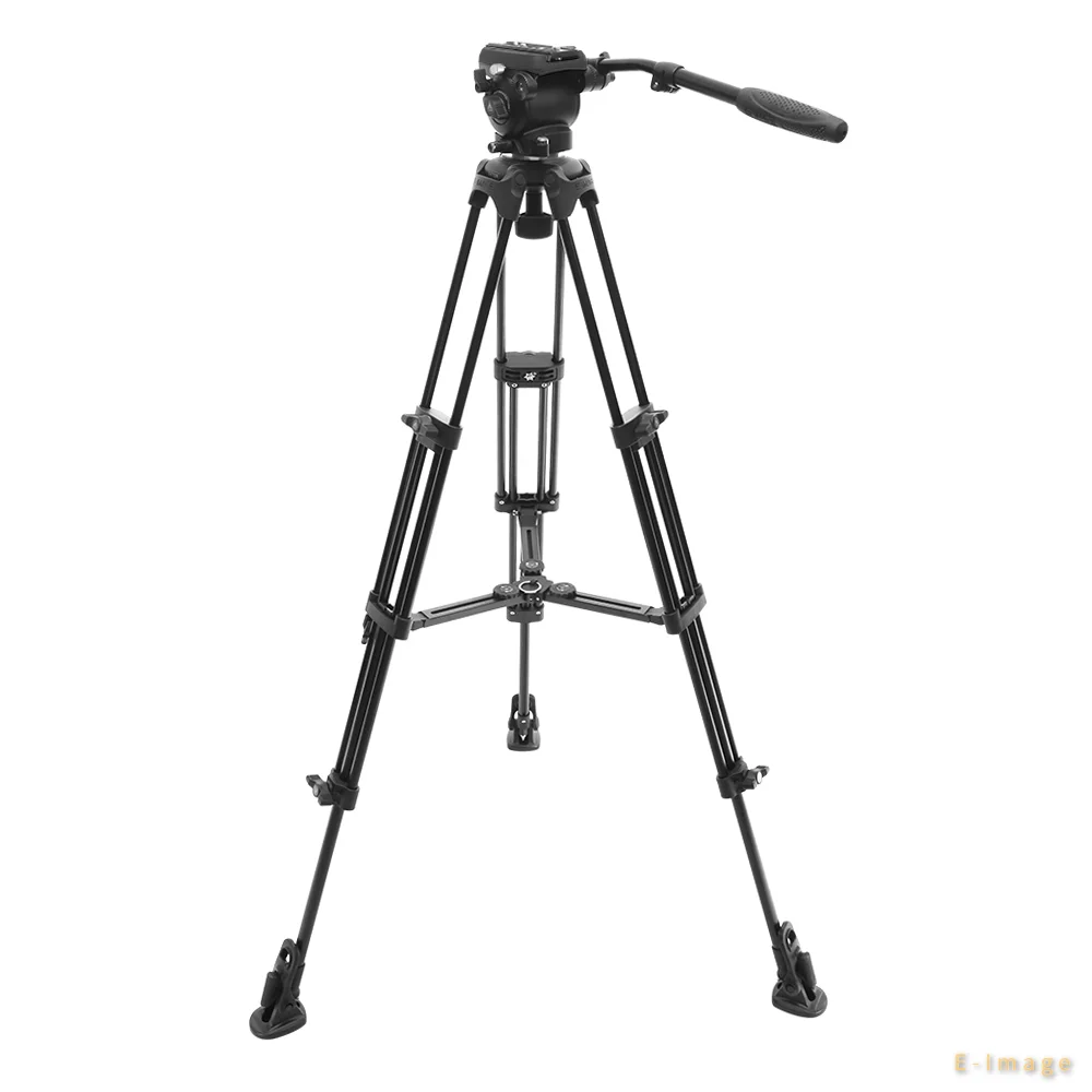 2026 New E-IMAGE EK650 Profess - Video Tripod Fluid Head 75Mm recension och pris