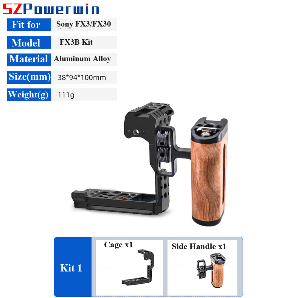 Powerwin For Sony FX3 FX30 Cam - Camera Cage Rig Dslr recension och pris
