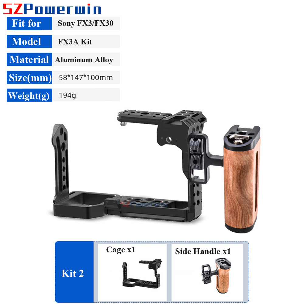Powerwin For Sony FX3 FX30 Cam - Camera Cage Rig Dslr recension och pris