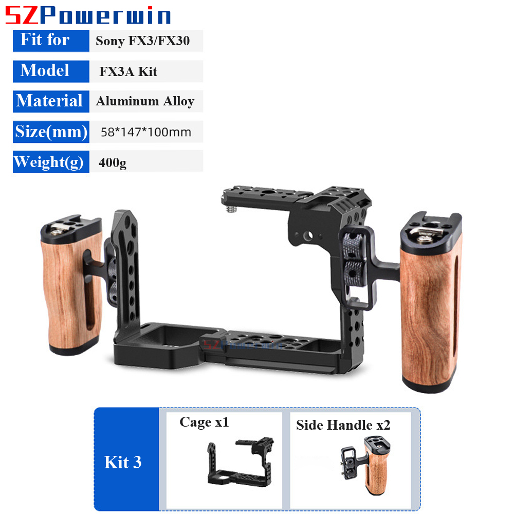 Powerwin For Sony FX3 FX30 Cam - Camera Cage Rig Dslr recension och pris