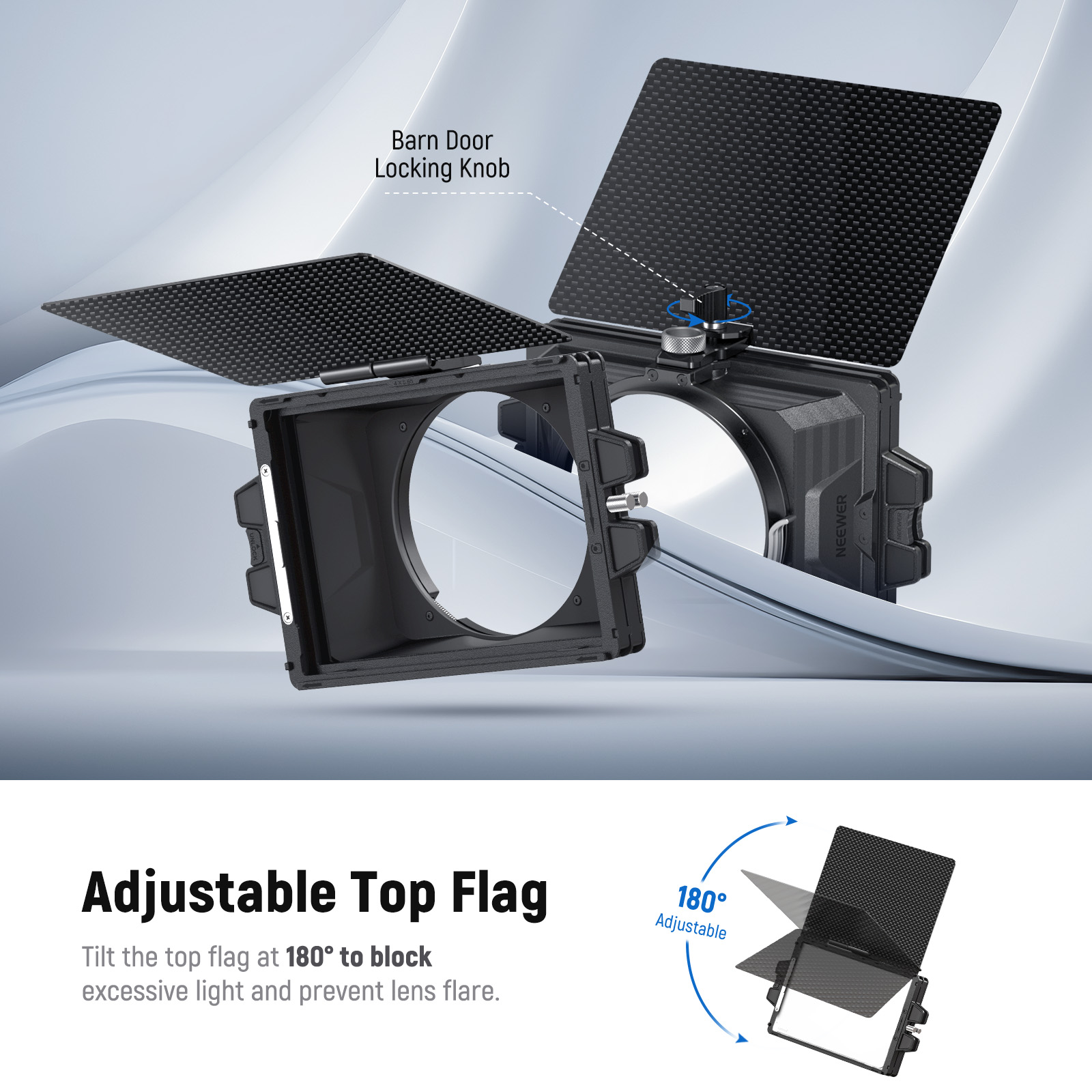 NEEWER PG002 Mini Matte Box wi - Follow Focus Kit Wireless recension och pris