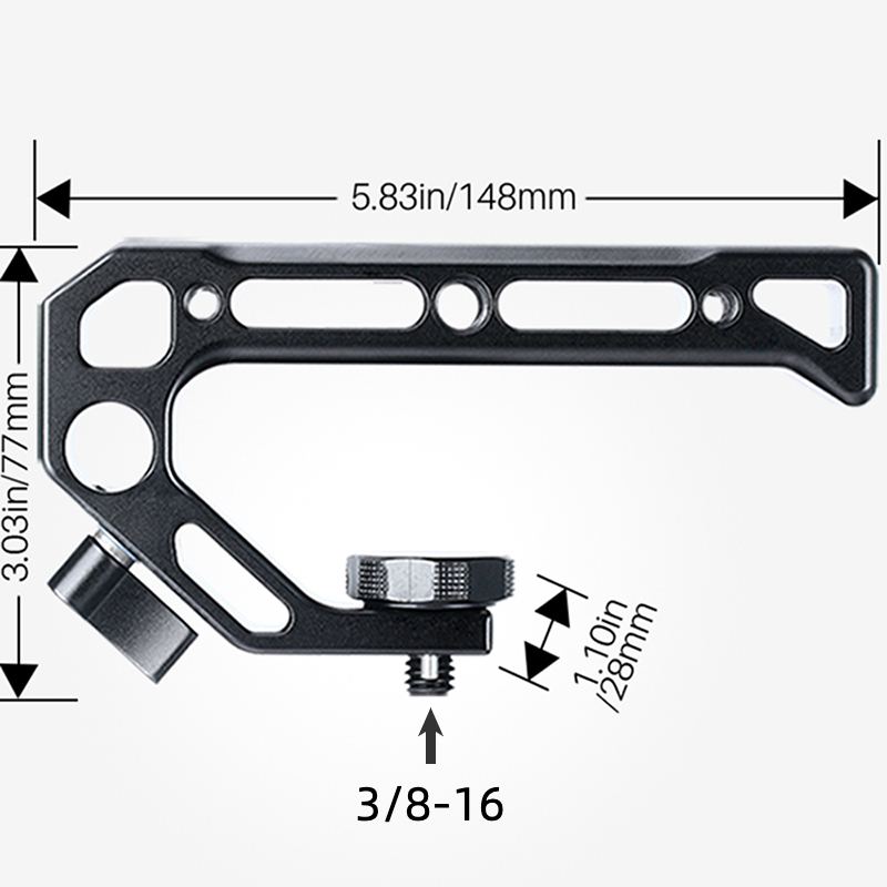 Camera Top Handle Hand Grip Ha - Camera Cage Rig Dslr recension och pris