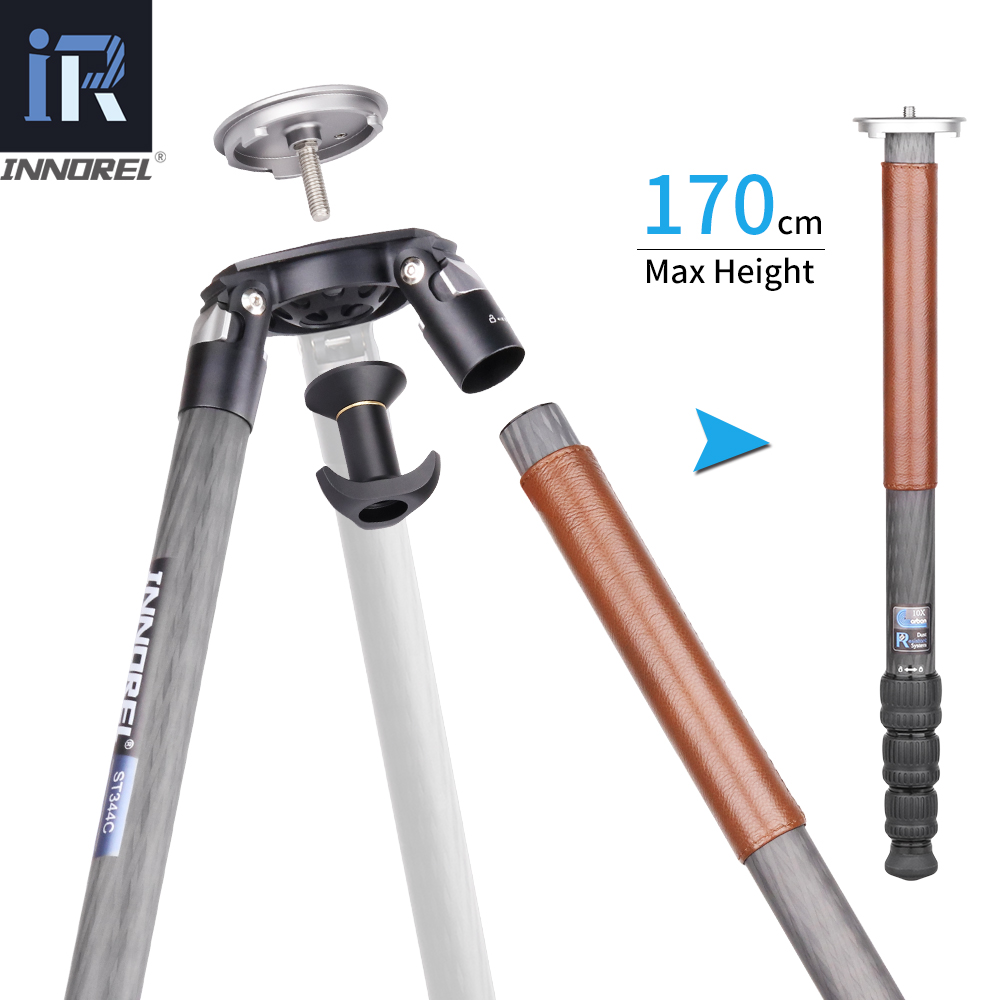 ST344C Professional Carbon Fib - Video Tripod Fluid Head 75Mm recension och pris
