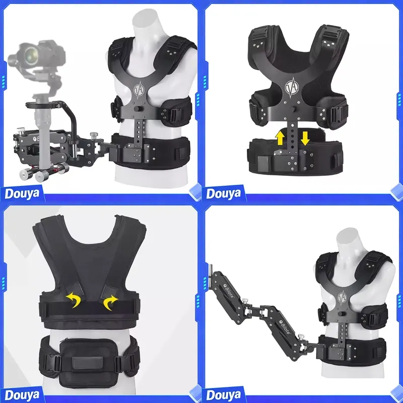 Stabilizer Gimbal Vest Steadic - Gimbal Arm Stabilizer Vest recension och pris