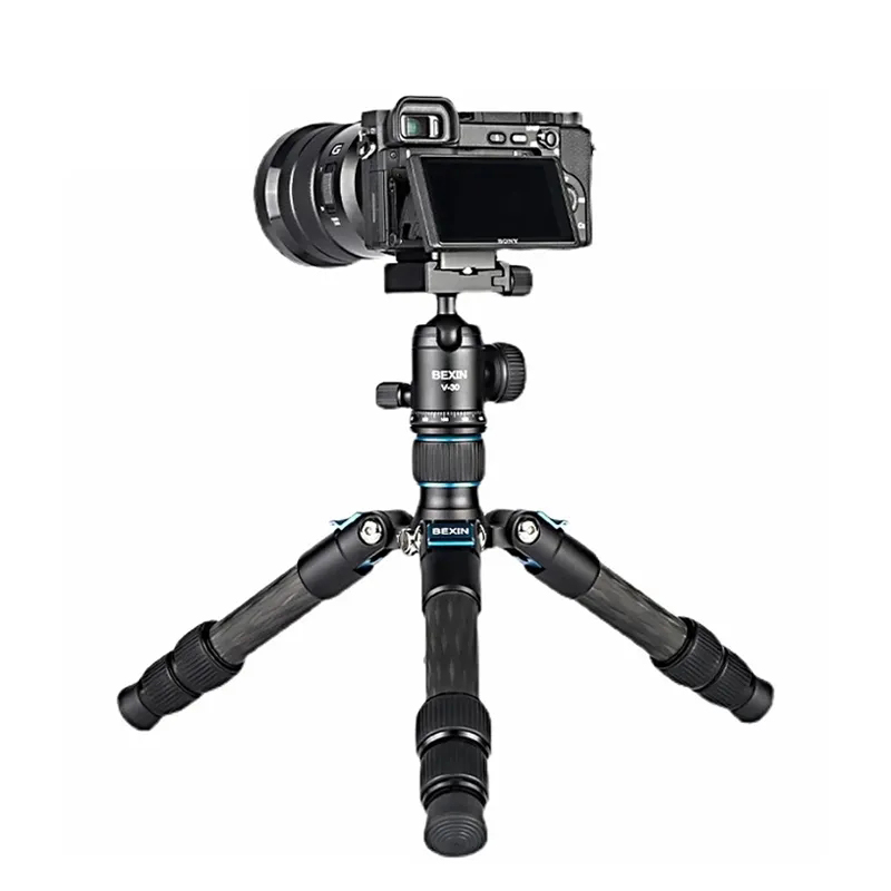 BEXIN MS28C Mini Carbon Fiber  - Video Head Tripod Carbon Fiber recension och pris