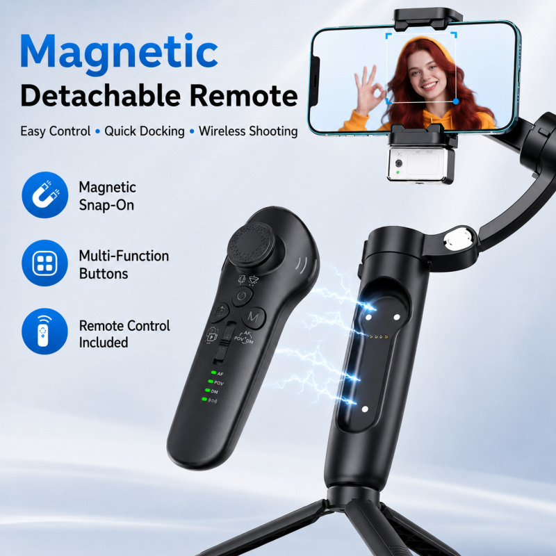 M3 3-Axis Smartphone Gimbal St - Gimbal Stabilizer For Phone 3 Axis recension och pris