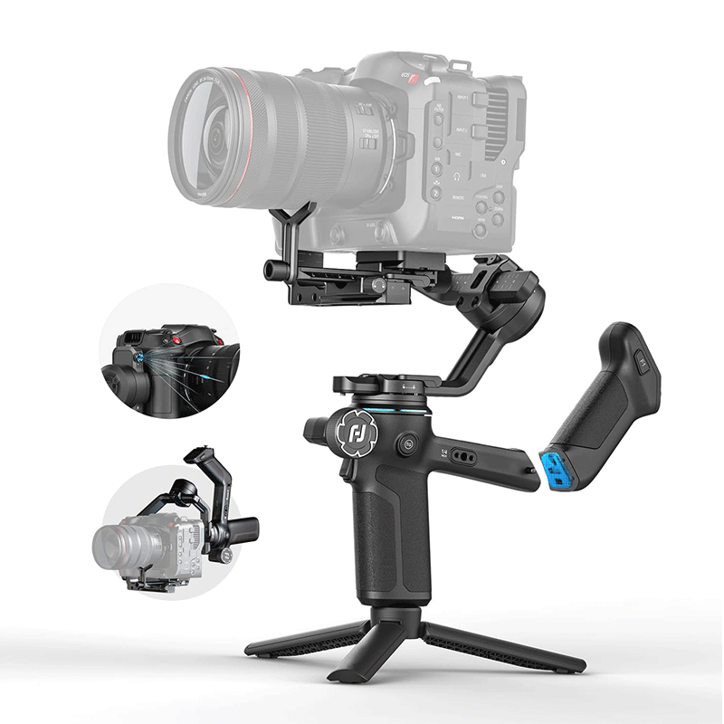 FeiyuTech SCORP 3 Camera Gimba - Camera Gimbal Stabilizer 3 Axis Dslr recension och pris
